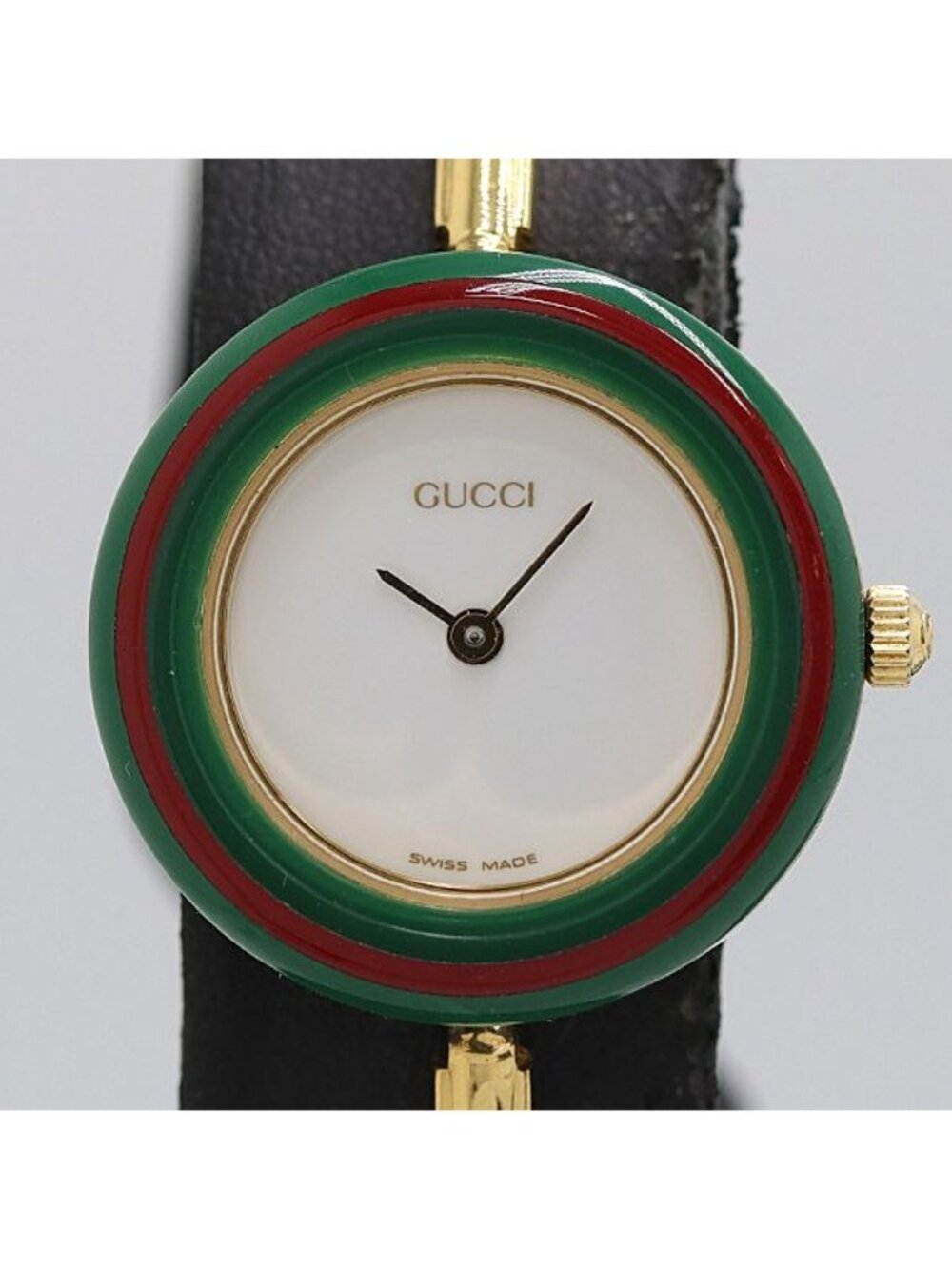 Gucci Change Bezel 11 12.2 Quartz White Dial Watch - Picture 2 of 5